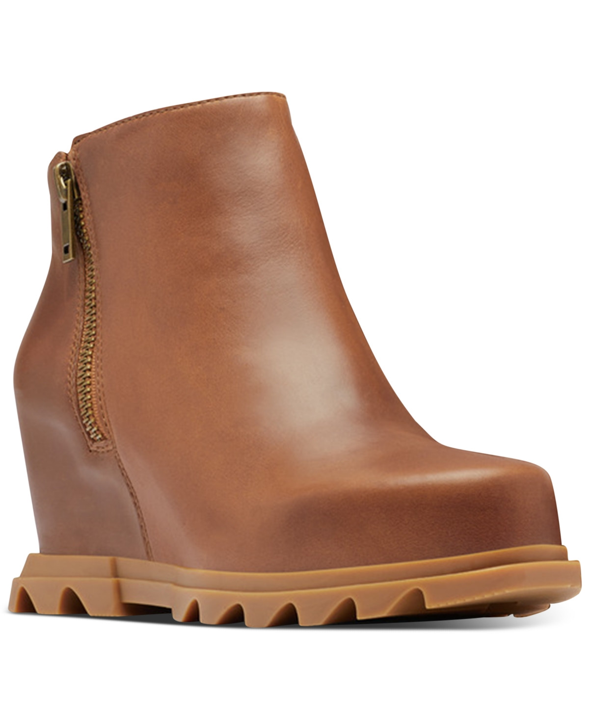 Sorel Women's Joan of Artic Wedge Iii Lug Sole Zip Booties Women's Shoes | Macys (US)