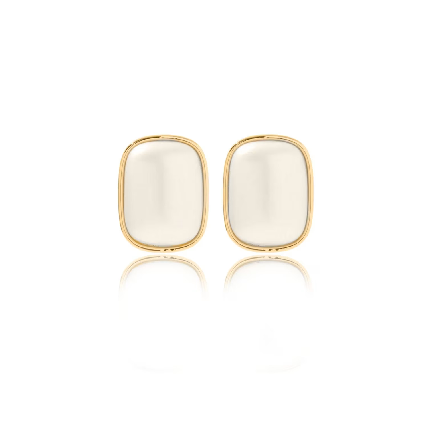 Blaire Faux Pearl Stud Earrings | Wolf & Badger