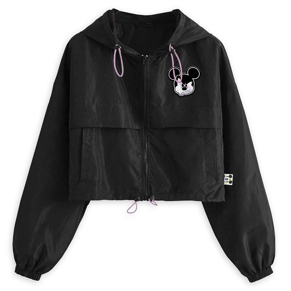 Mickey Mouse Cropped Windbreaker Jacket for Women | Disney Store