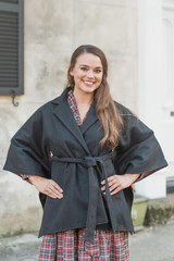 Noel Cape Coat | Black | Victoria Dunn 