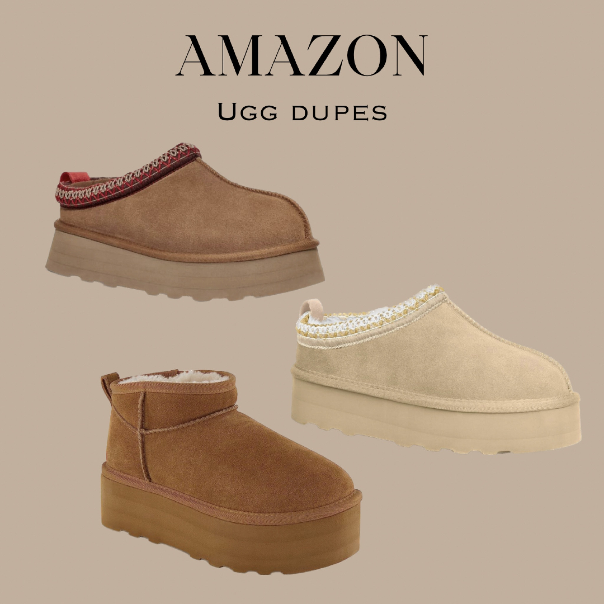 Ugg dupes. Ugg lookalikes. Amazon Ugg dupes.

#amazon #uggdupes #womensfashion #uggslippers #fallfashion #winterfashion #fall #winter 

#LTKshoecrush #LTKSeasonal #LTKfindsunder100