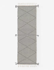 Taza Rug, Black | Lulu and Georgia 