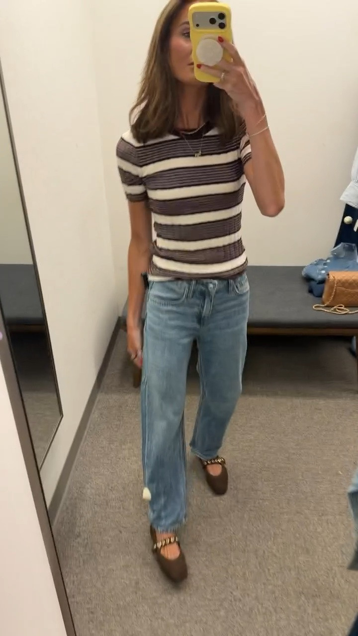 The best of the best from my Nsale shopping trip! 😍 jeans rung big / top runs tts