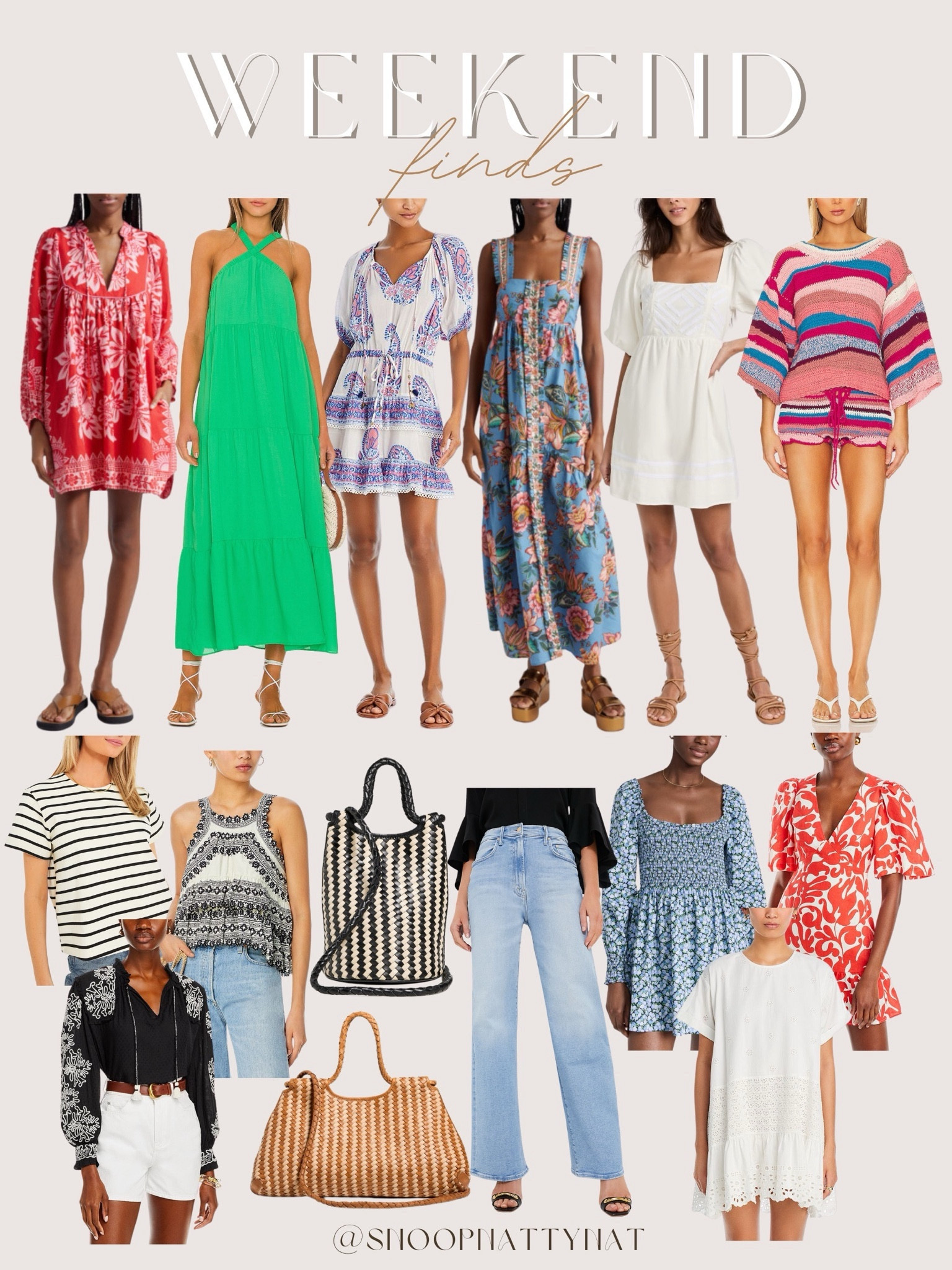 Weekend finds - spring dresses - preppy style - preppy dresses - styling tips - preppy fashion - resort outfits ideas - favorite dresses - Shopbop - tuckernuck -  spring accessories - vacation outfit ideas 

#LTKSeasonal #LTKstyletip #LTKtravel