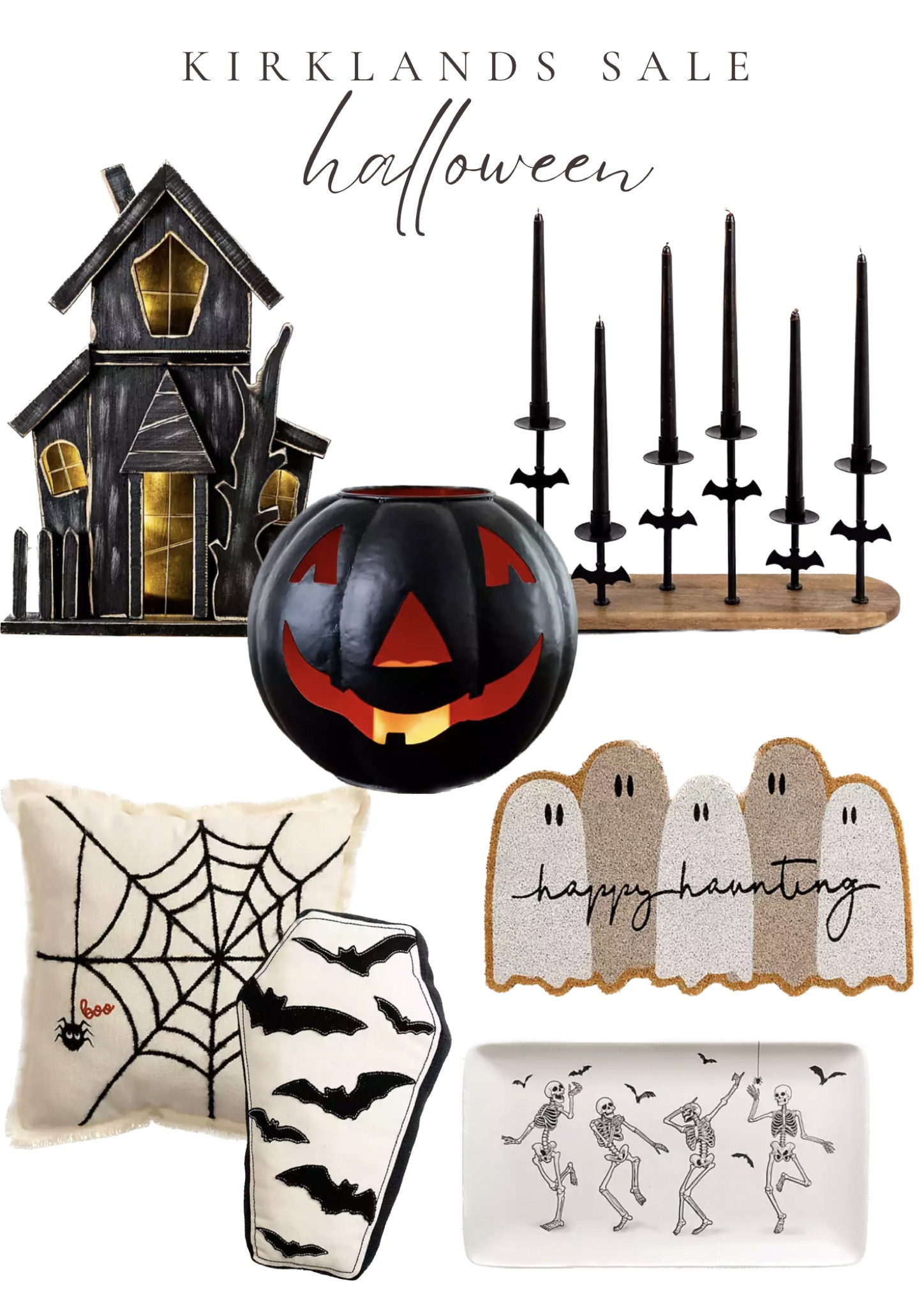 SALE ALERT 🚨 
Now is the perfect time to stick up on Halloween decor, it’s all on sale! 

Kirklands is killing it with the decor this year 👻🎃

#halloween #halloweendecor #halloweensale #fallldecor 

#LTKhome #LTKHalloween #LTKsalealert