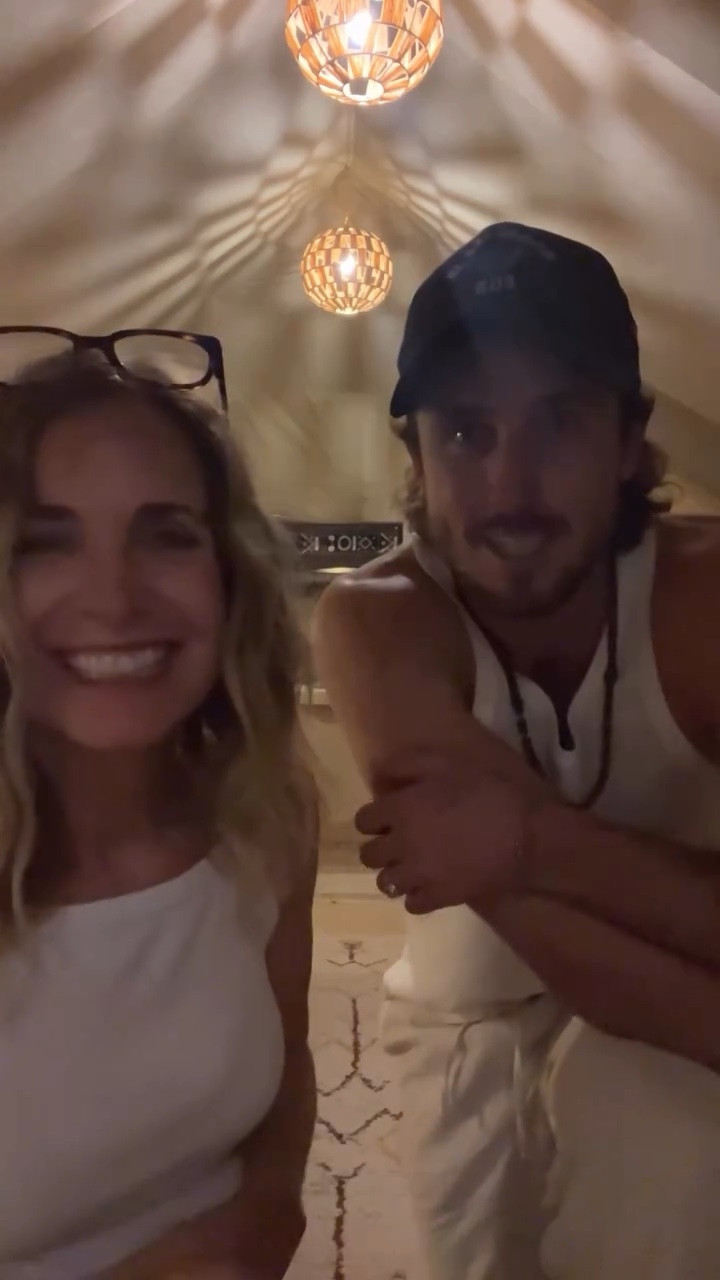 “My Mom gave me the world and this is me filling in the blanks” …on the Road from Marrakesh to Fes. 
Mother and son 2025

The skincare is from Morocco some can’t link it. 

#LTKActive #LTKOver40 #LTKBeauty