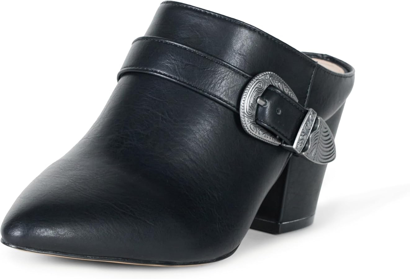 The Drop Women's Jordan Pointed Toe Block-Heeled Mule | Amazon (US)