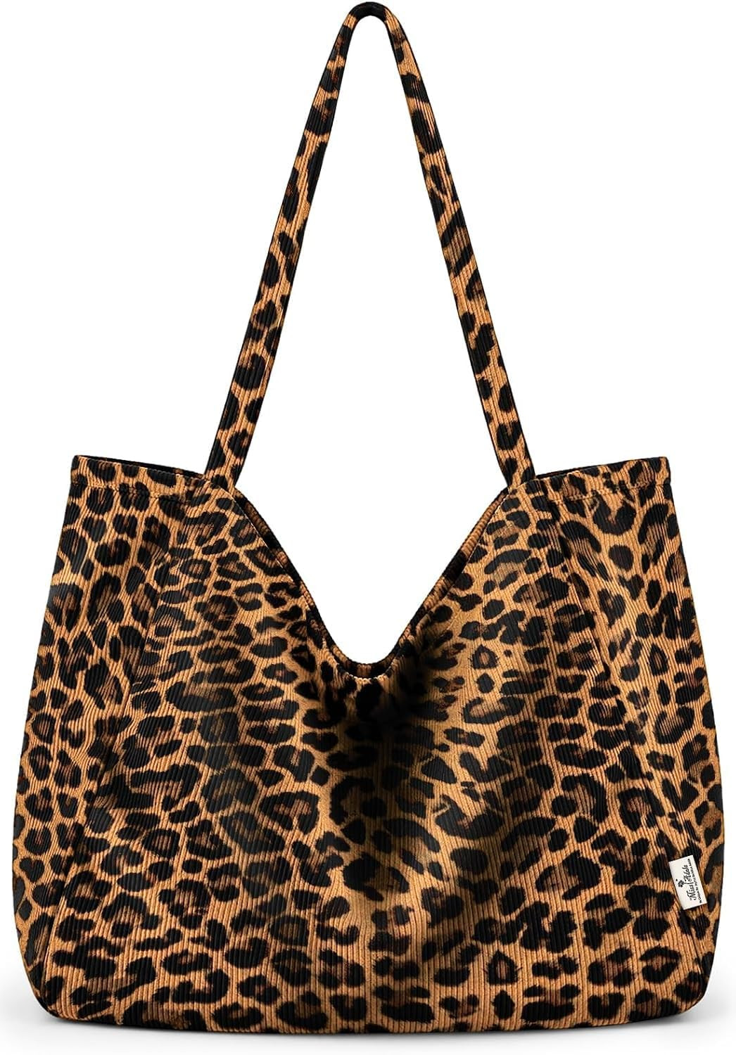 Corduroy Hobo Bags for Women, Large Slouchy Shoulder Bag, Bohemian Everyday Tote for Work Travel Casual Use | Amazon (US)