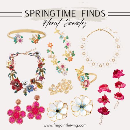 Accessorize like a queen this season with this fun jewelry for spring 🌺

#springfashion #springaccessories #jewelry #floraljewelry

#LTKstyletip #LTKunder100 #LTKSeasonal