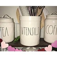 Rae Dunn Canister UTENSILS Decal | Etsy (US)