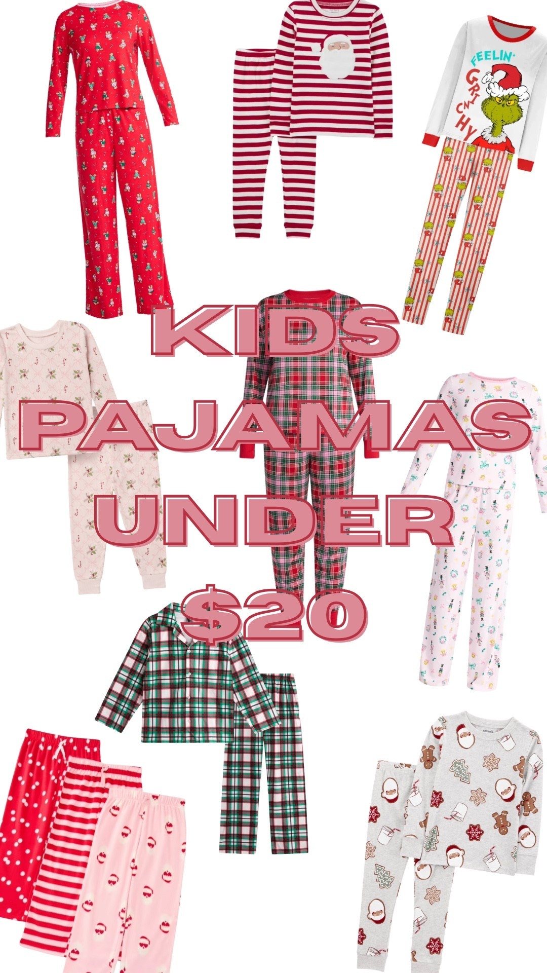 Walmart pajamas under $20