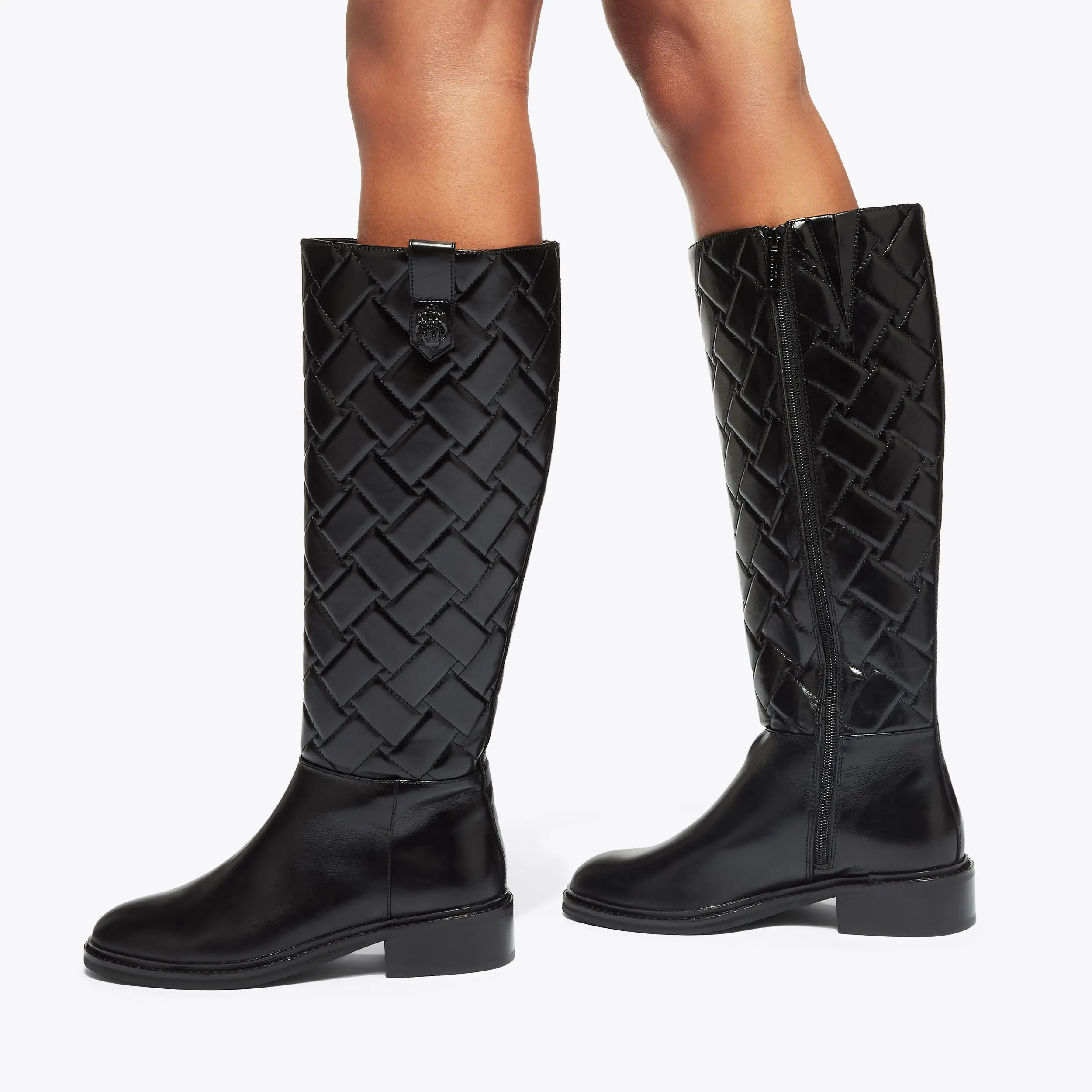 kensington quilted high leg boot | Kurt Geiger US