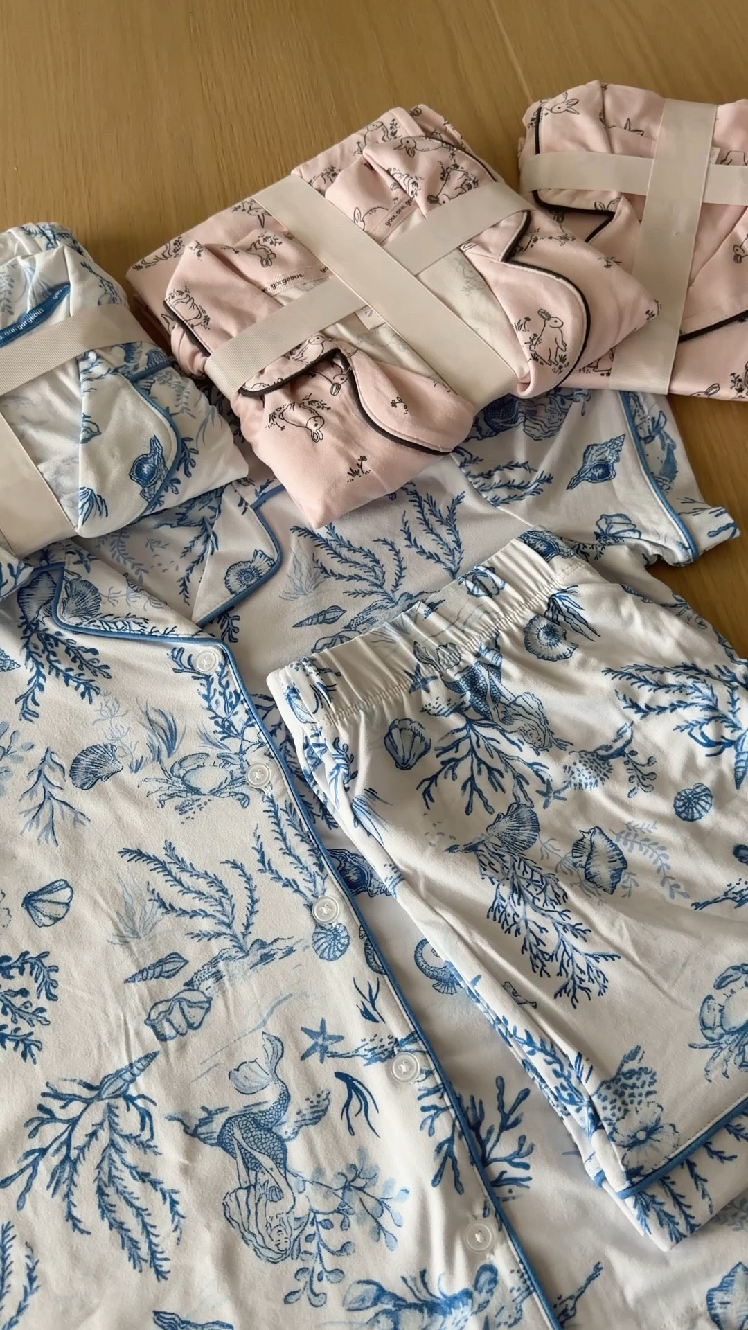 Mommy and me Walmart PJs under $18! 🥲🤍🐚🐇 they have 4 adorable prints and come in toddler, kids and women sizes 

#walmartfind #walmartfashion #matchingpjs #mommyandme #pajamaset #pjs #easterpjs #beachpjs #summerpjs #springpjs #girlspjs #toddlergirls #kids 

#LTKmomlife #LTKKids #LTKSeasonal