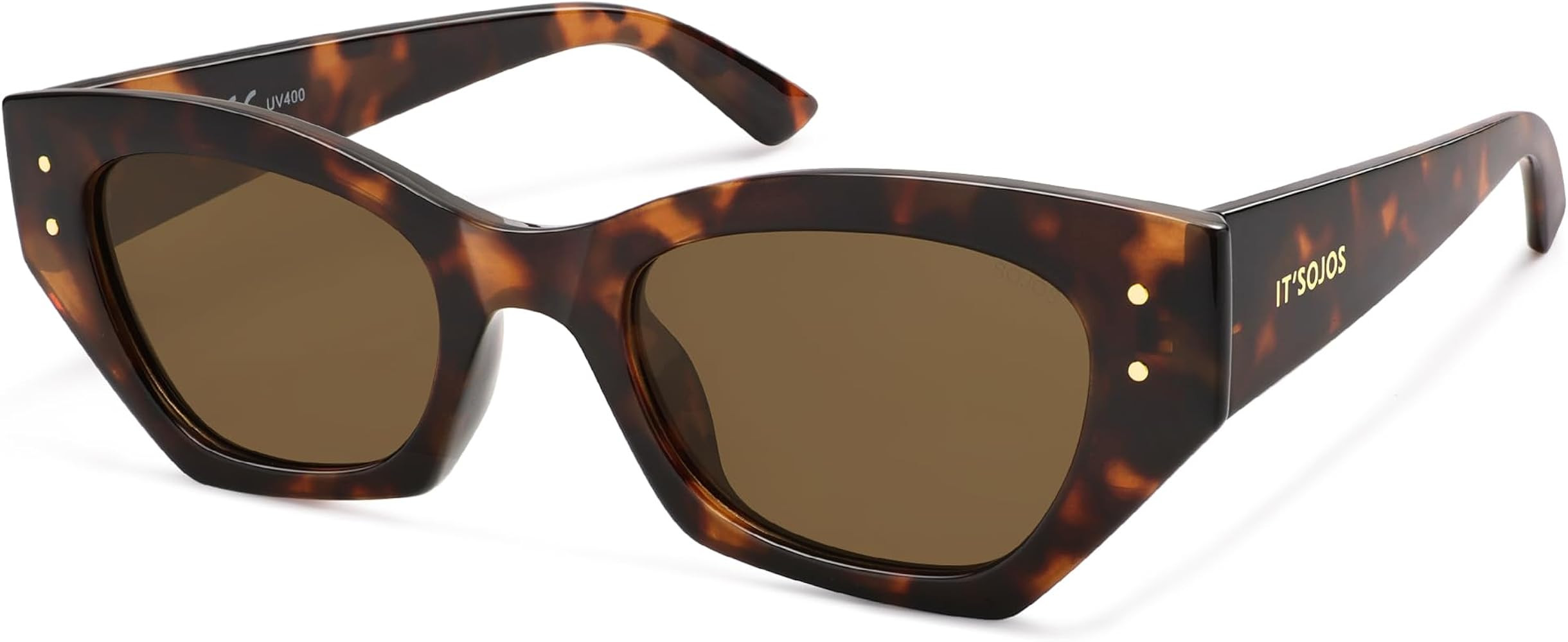 SOJOS Retro Trendy Polarized Sunglasses For Women Narrow Cat Eye Womens Shades SJ2346 | Amazon (US)