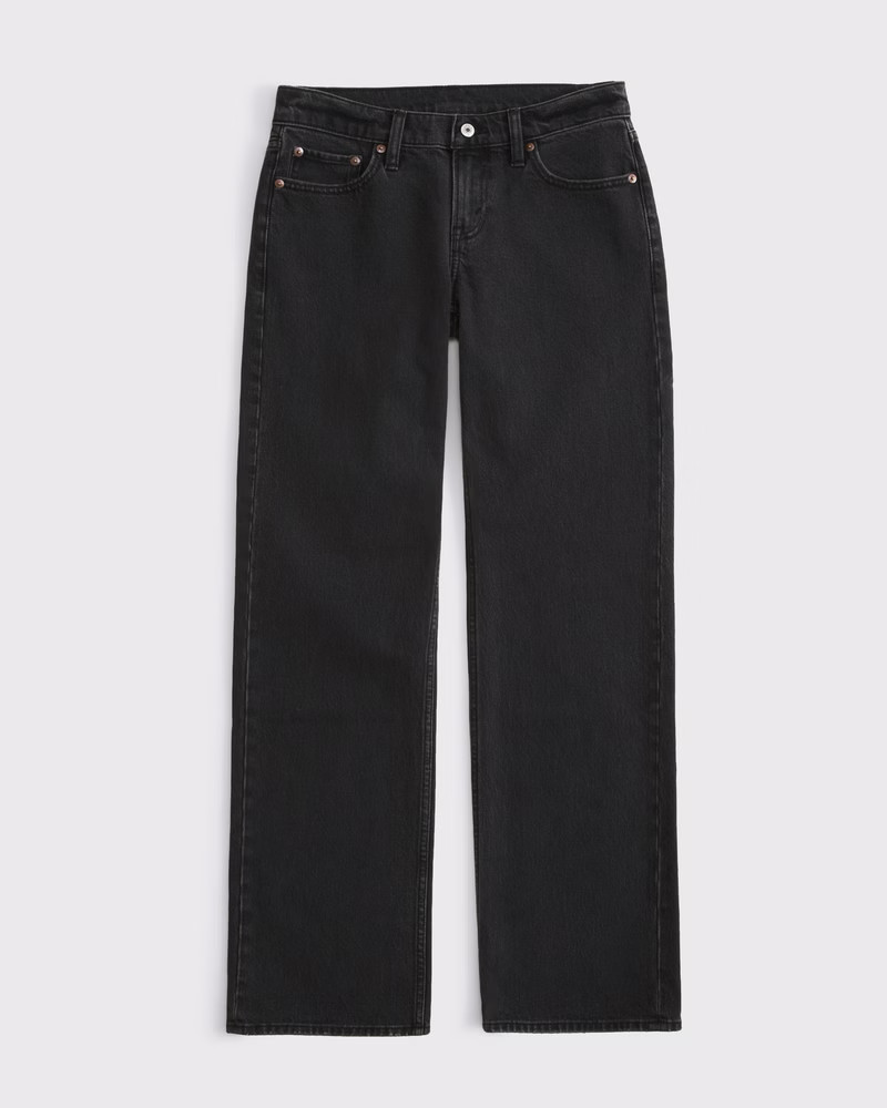 Curve Love Low Rise 90s Relaxed Jean | Abercrombie & Fitch (US)