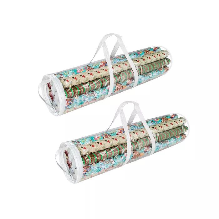 Elf Stor Elf Stor 2pk Wrapping Paper Gift Wrap Storage Bag for 31" Rolls | Target
