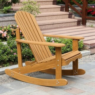 Hemlock Wood Adirondack Rocker | Bed Bath & Beyond