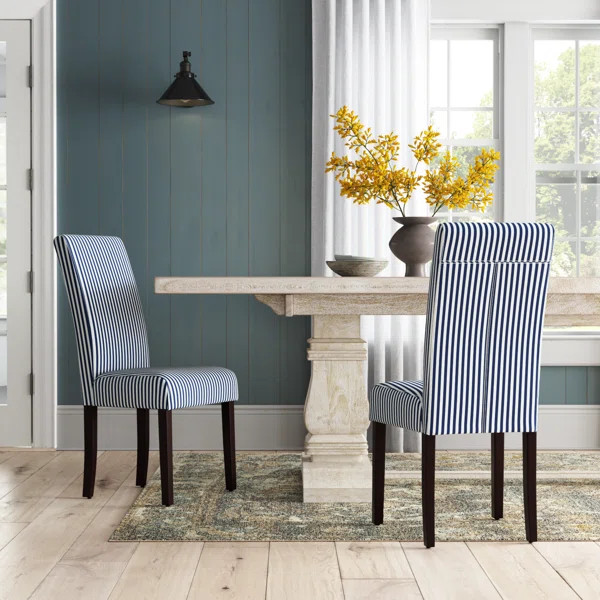 Mosinee Linen Dining Chair | Wayfair North America
