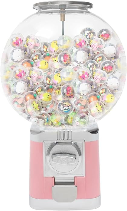 Vending Machine, 1.26in Ball Bulk Vending Machine w/Key Classic Bubble Capsule Toys Dispenser, Co... | Amazon (US)