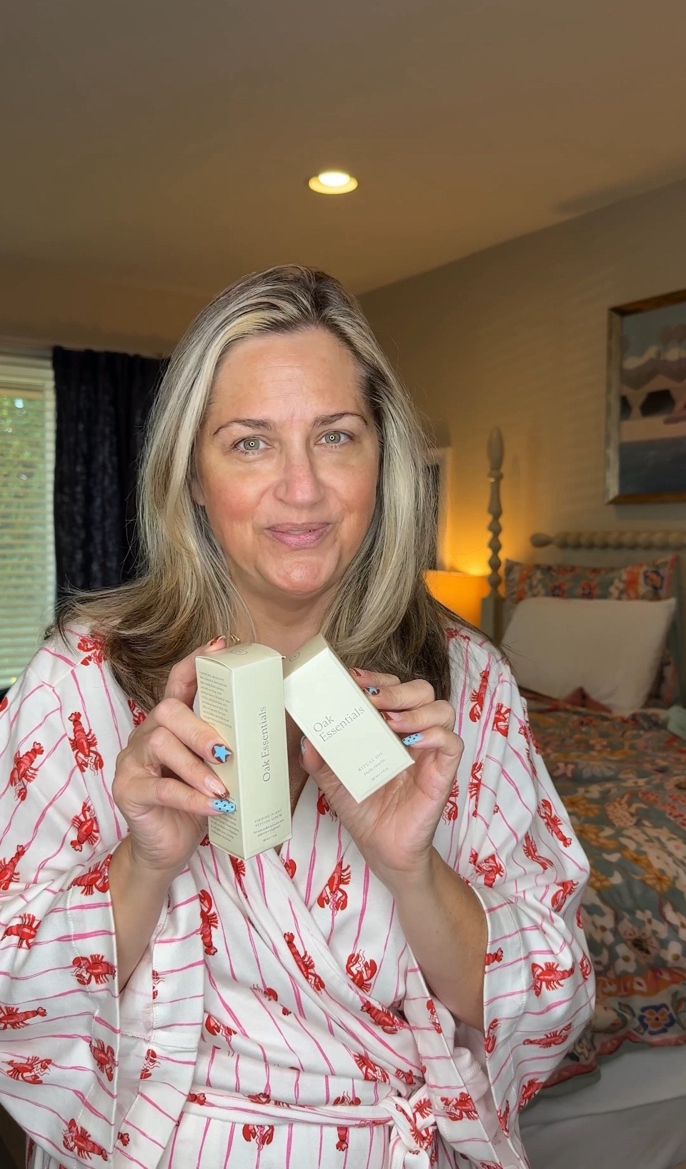 I absolutely adore my moisture rich balm from @oakessentials and was so excited to try a couple of new products. They have definitely made my favorites list for skincare! The firming plant peptide serum and ritual oil are going to be used in high rotation.