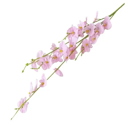 SDJMa Artificial Orchids Flowers Silk Fake Faux Dancing Lady Orchids for Indoor Outdoor Wedding Home | Walmart (US)