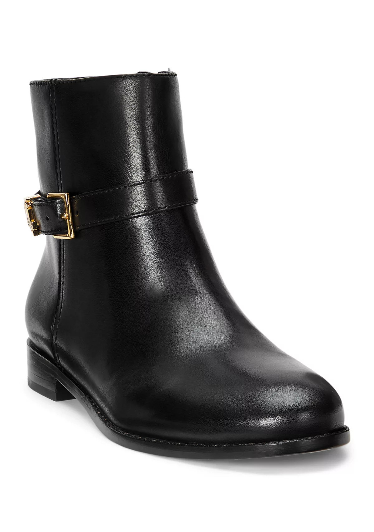 Brooke Burnished Leather Booties | Belk