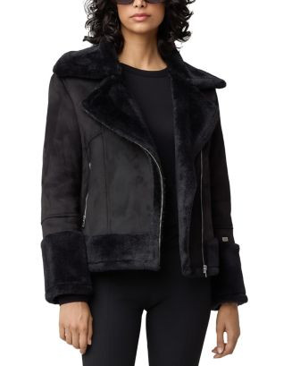 Soia & Kyo Phoebe Faux Shearling Biker Jacket   | Bloomingdale's Women | Bloomingdale's (US)