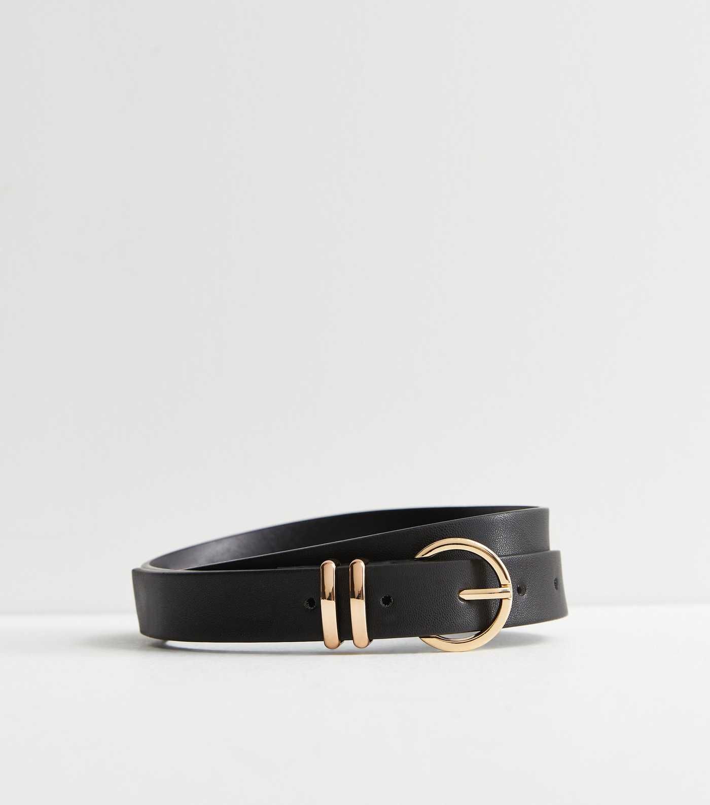 Black Double Keeper Belt
						
						Add to Saved Items
						Remove from Saved Items | New Look (UK)
