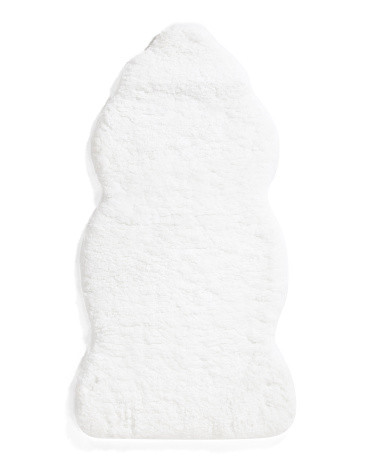 3x5 Faux Fur Shaped Scatter Rug | TJ Maxx