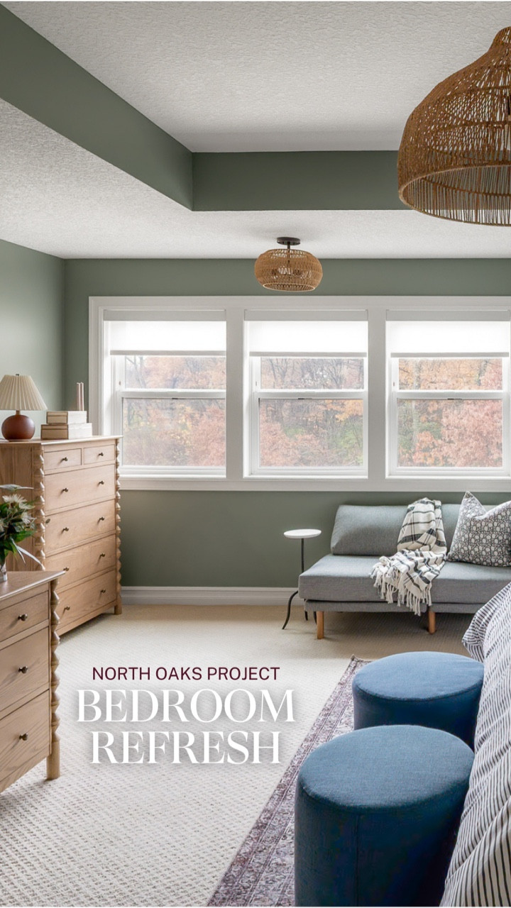 Colorful rooms can still feel elevated and calming—and this one proves it. In this primary bedroom refresh, I blended natural wood dressers, patterned textiles, and earthy tones, to create a space that feels and looks sophisticated. Shop the look for a bedroom that’s designer-approved, budget-conscious, and anything but boring. @Lulu and Georgia @Quince @Crate & Barrel @Target 

#LTKSaleAlert #LTKHome