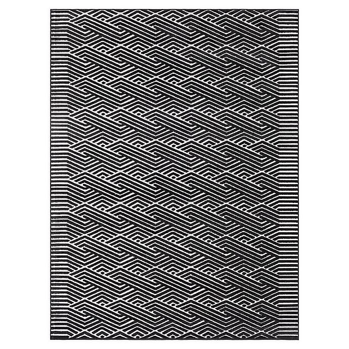 Unique Loom Hudson Powerloomed Indoor/Outdoor Rug | Bed Bath & Beyond