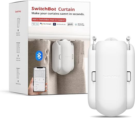 SwitchBot Curtain Smart Electric Motor - Wireless App or Automate Timer Control, Use SwitchBot Hu... | Amazon (US)