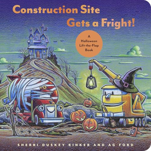 Construction Site Gets a Fright!: A Halloween Lift-the-Flap Book (Goodnight Construction Site) | Amazon (US)