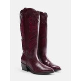 Madden NYC Women's Faux Leather Croco Butterfly Boots | Walmart (US)