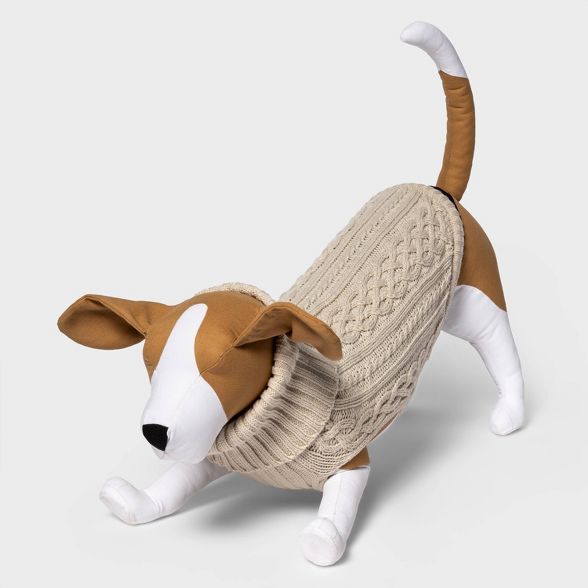 Cable Knit Turtleneck Dog Sweater - Boots & Barkley™ | Target