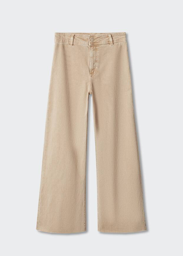 Jeans culotte high waist | MANGO (US)