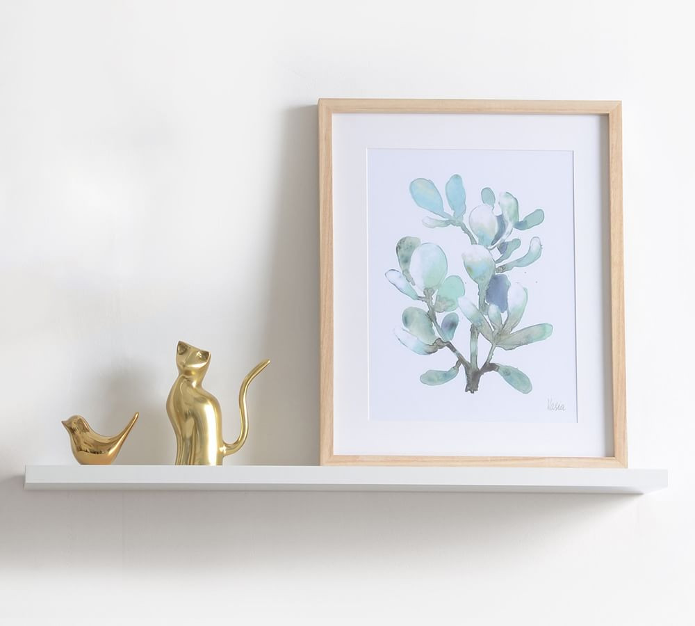 Decker Floating Wood Shelves, White, 8&amp;quot;L X 36&amp;quot;W X 1&amp;quot;H, Set of 2 | Pottery Barn (US)