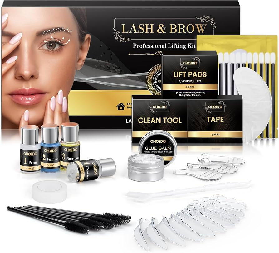 Lash Lift Kit - Eyebrow Lamination Kit, Eyelash Perm Kit, Professional Eyelash Curling Lash Exten... | Amazon (US)