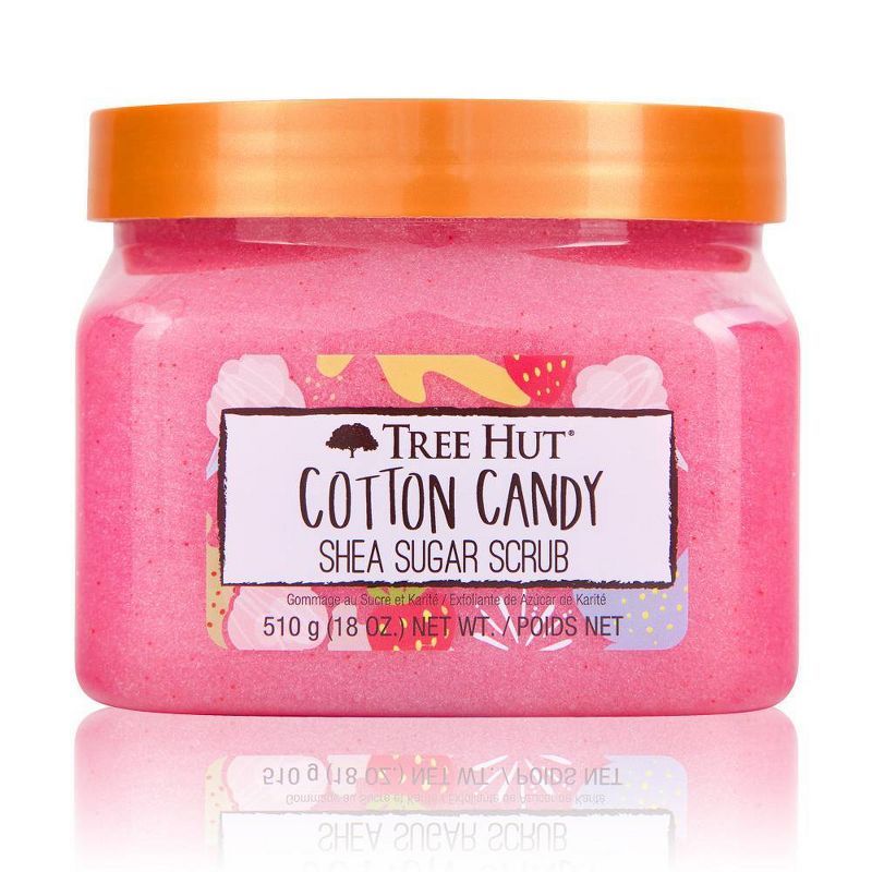 Tree Hut Cotton Candy Shea Sugar Body Scrub - 18oz | Target