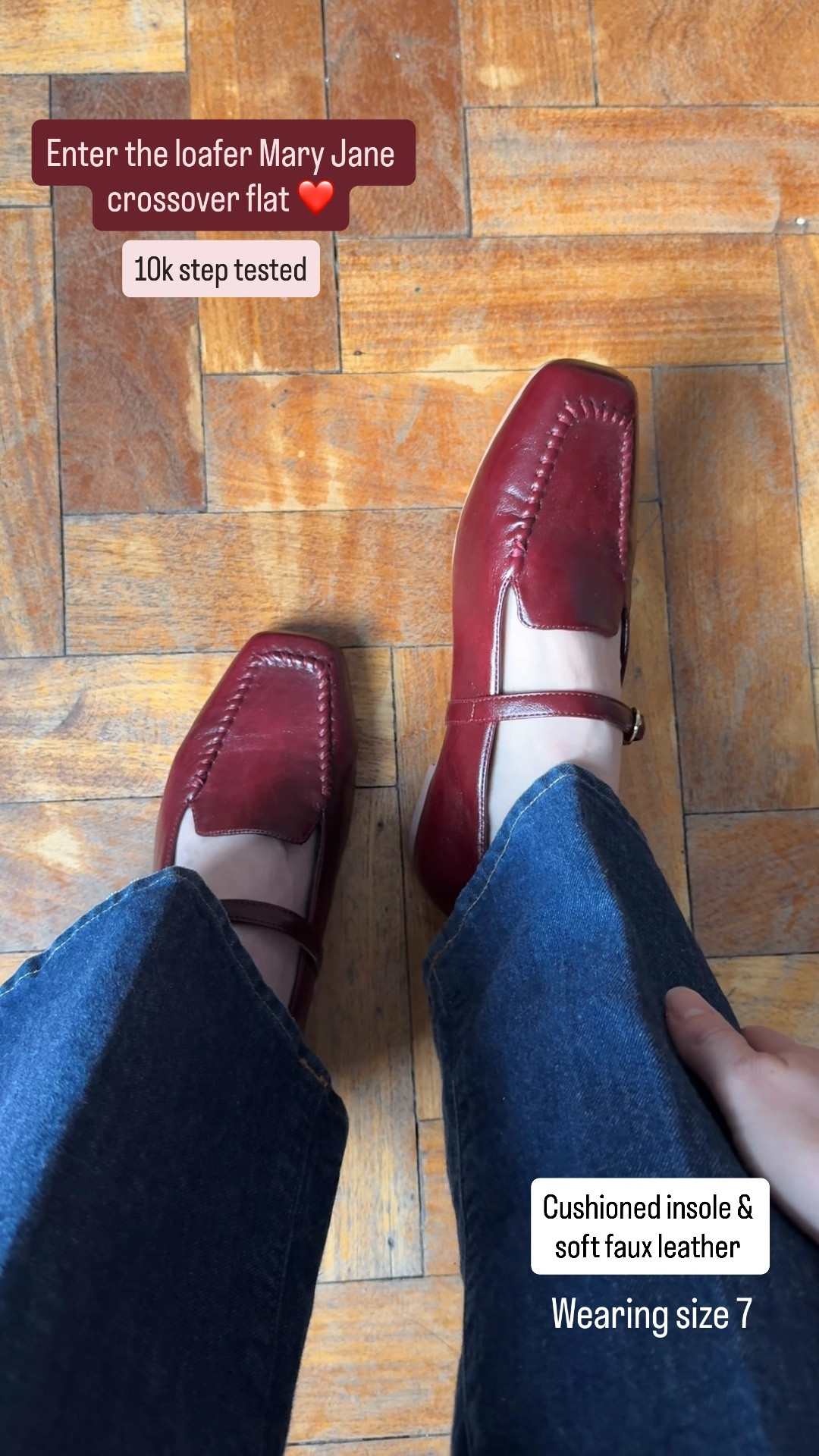 Amazing Amazon find buttery soft faux leather mule/ Mary jane crossover. Size 7 10k step tested 


#LTKootd #LTKPetite #LTKSaleAlert