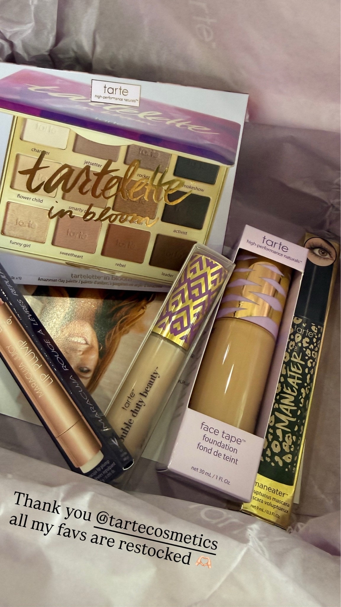 @Tarte thank you for restocking all my daily favs!

#LTKmomlife #LTKgrwm #LTKBeauty