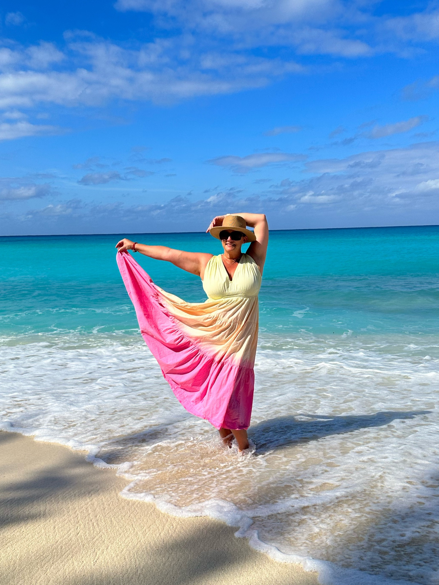 Absolutely loved this S/W/F maxi dress from Rent the Runway! Stunning colors and so comfortable! I got lots of compliments and it helps me with my sustainability goals, while having a fabulous wardrobe!

Rent this, purchase it, or use my code for a discounted membership!

Code: RENT058B81
With this code, you will receive 40% of your first two months of the 8. 12, or 16 item membership.

#LTKFind #LTKstyletip #LTKtravel