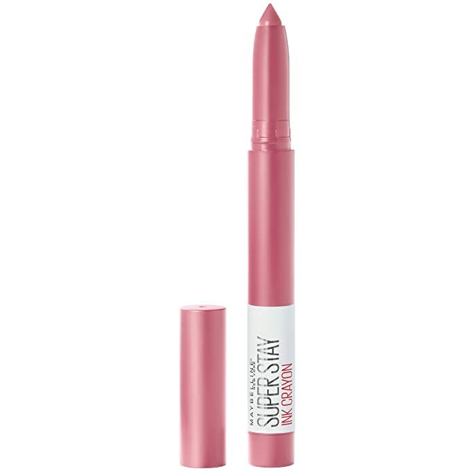 Amazon.com : Maybelline SuperStay Ink Crayon Matte Longwear Lipstick With Built-in Sharpener, See... | Amazon (US)