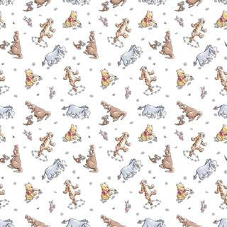 Disney® Winnie the Pooh & Friends Sketch Cotton Fabric By Springs Creative in Beige/Multicolor | 43" | Michaels® | Michaels Stores