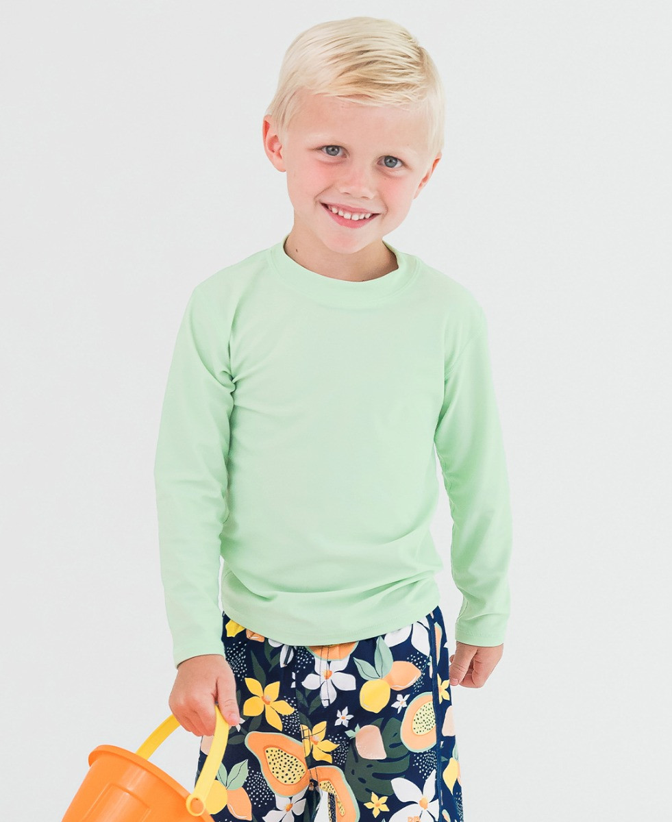 Long Sleeve Rash Guard | RuffleButts / RuggedButts