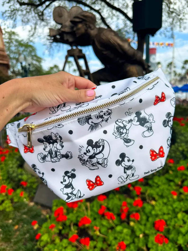 Sketchy Mickey and Minnie Fanny Pack Mickey Fanny Pack Sketchy Minnie Bow Fanny Pack Disney Vacat... | Etsy (US)
