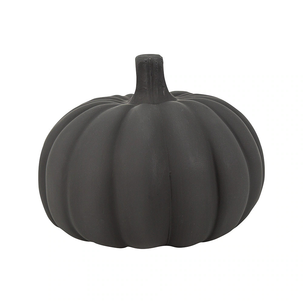 Holiday Living 7.48-in Pumpkin Craft pumpkin Pumpkin stand in Black | 229110 | Lowe's