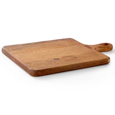 Everyday By Martha Stewart Westhaven 14 Inch x 9.5 Inch Square Acacia Wood Paddle Serving Board | Wayfair North America