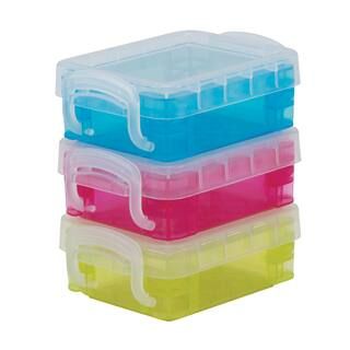 Multicolor Bitty Boxes by Simply Tidy™, 3ct.  | Michaels | Michaels Stores