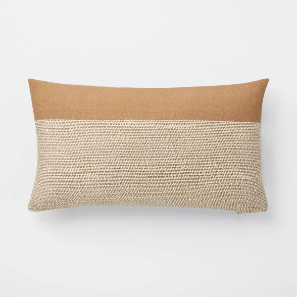 Color Block Throw Pillow - Threshold™ designed with Studio McGee | Target